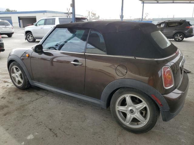WMWMR3C50ATU97547 - 2010 MINI COOPER BROWN photo 2