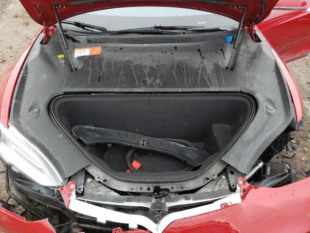 5YJSA1E20JF274193 - 2018 TESLA MODEL S Կարմիր լուսանկար 11