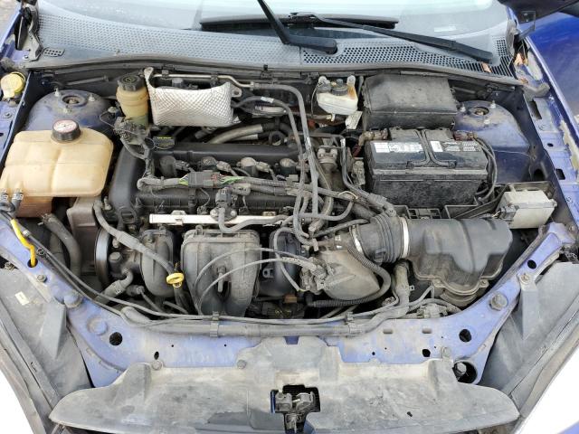 1FAFP34N25W149193 - 2005 FORD FOCUS ZX4 BLUE photo 11