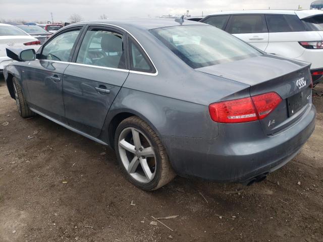 WAUFFAFL2CN020951 - 2012 AUDI A4 PREMIUM PLUS GRAY photo 2