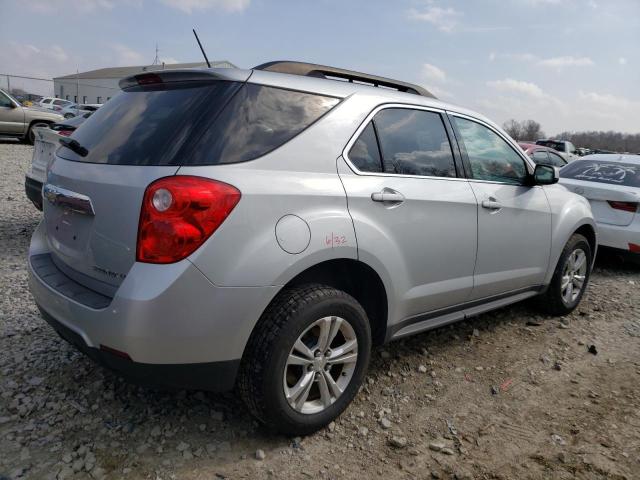 2GNFLFEKXF6150302 - 2015 CHEVROLET EQUINOX LT SILVER photo 3