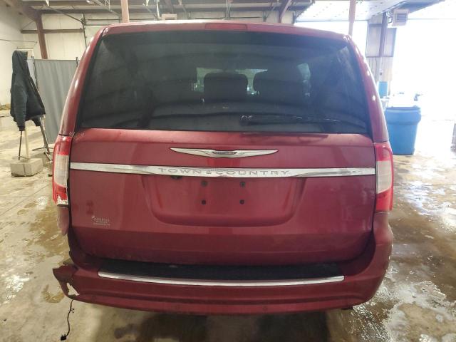 2C4RC1CG0CR414466 - 2012 CHRYSLER TOWN & COU TOURING L RED photo 6