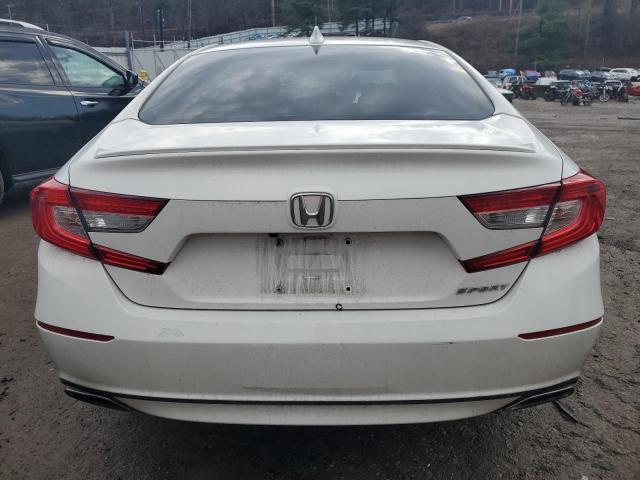 1HGCV1F30JA233864 - 2018 HONDA ACCORD SPORT WHITE photo 6