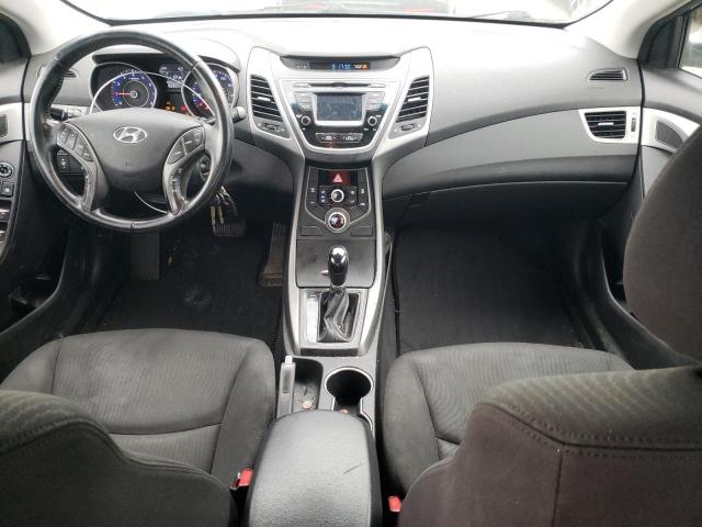 KMHDH4AE4FU224316 - 2015 HYUNDAI ELANTRA SE BLUE photo 8