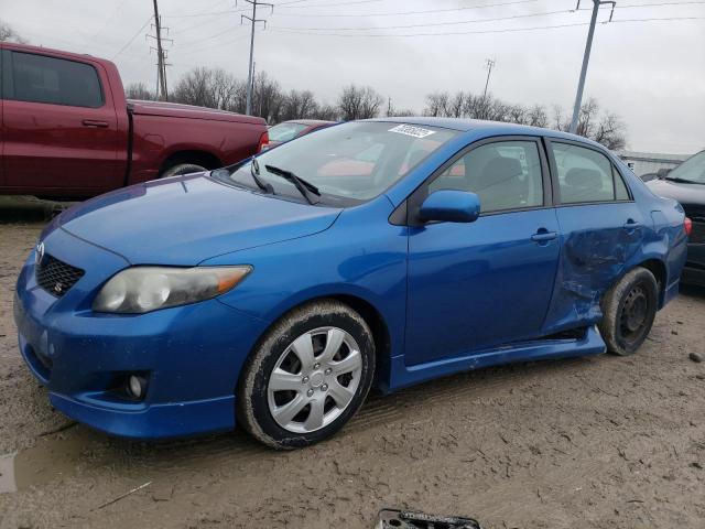 1NXBU40E89Z021356 - 2009 TOYOTA COROLLA BASE BLUE photo 1