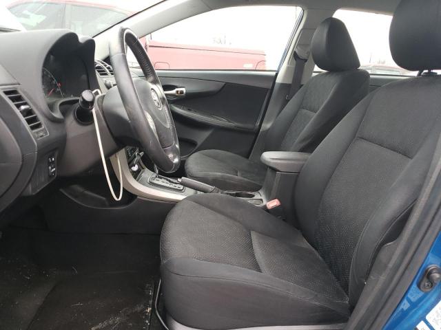 1NXBU40E89Z021356 - 2009 TOYOTA COROLLA BASE BLUE photo 7