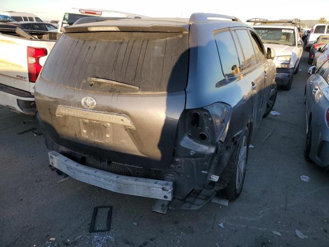 5TDXK3EH2AS001688 - 2010 TOYOTA HIGHLANDER SPORT GRAY photo 3