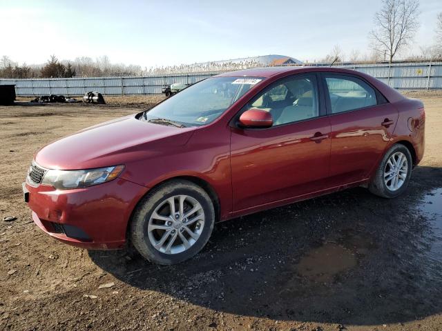 KNAFU4A26B5361953 - 2011 KIA FORTE EX RED photo 1