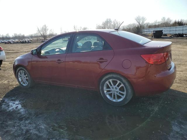 KNAFU4A26B5361953 - 2011 KIA FORTE EX RED photo 2