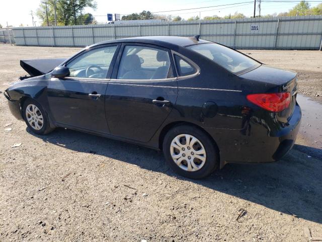 KMHDU4AD0AU949892 - 2010 HYUNDAI ELANTRA BLUE BLACK photo 2