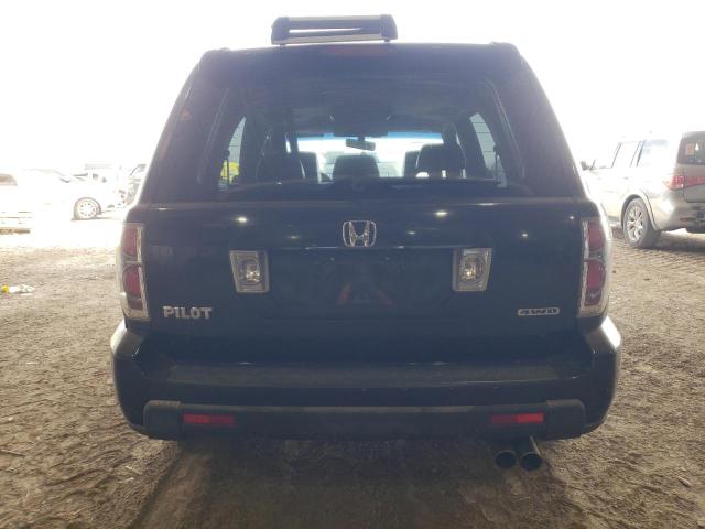 2HKYF18516H501742 - 2006 HONDA PILOT EX BLACK photo 6