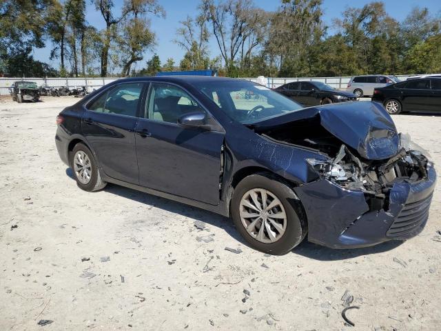 4T4BF1FK7GR555439 - 2016 TOYOTA CAMRY LE BLUE photo 4