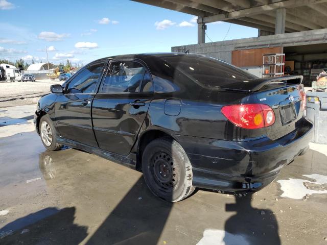 1NXBR32E23Z102059 - 2003 TOYOTA COROLLA CE BLACK photo 2