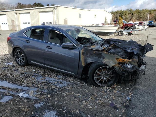 19UUB3F35JA004640 - 2018 ACURA TLX GRAY photo 4