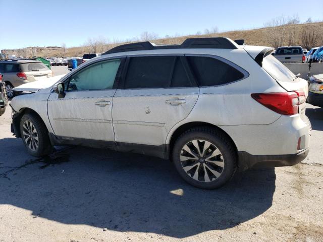 4S4BSANC9H3323237 - 2017 SUBARU OUTBACK 2.5I LIMITED WHITE photo 2