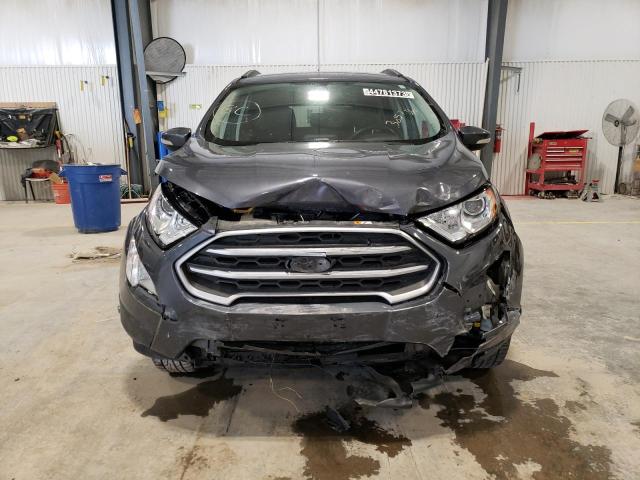 MAJ6S3GLXLC365736 - 2020 FORD ECOSPORT SE GRAY photo 5