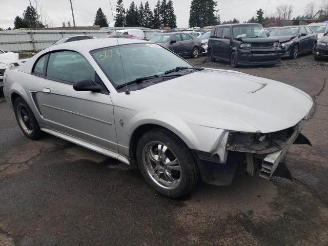1FAFP40403F372347 - 2003 FORD MUSTANG GRAY photo 4