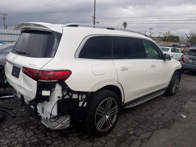 4JGFF5KE0MA563687 - 2021 MERCEDES-BENZ GLS 450 4MATIC WHITE photo 3