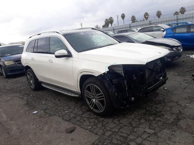 4JGFF5KE0MA563687 - 2021 MERCEDES-BENZ GLS 450 4MATIC WHITE photo 4