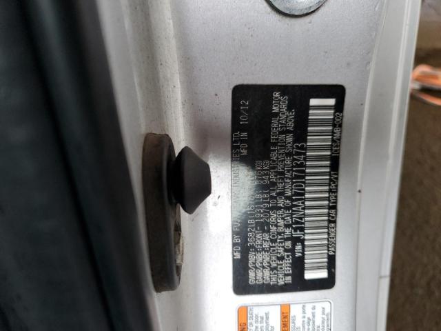 JF1ZNAA17D1713473 - 2013 TOYOTA SCION FR-S SILVER photo 12