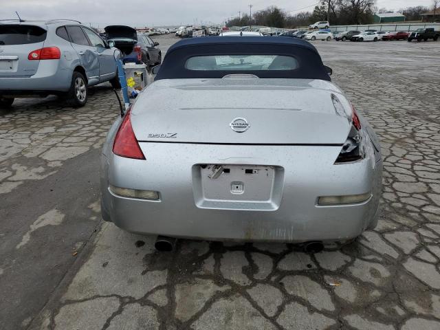 JN1AZ36A24M251468 - 2004 NISSAN 350Z ROADSTER SILVER photo 6