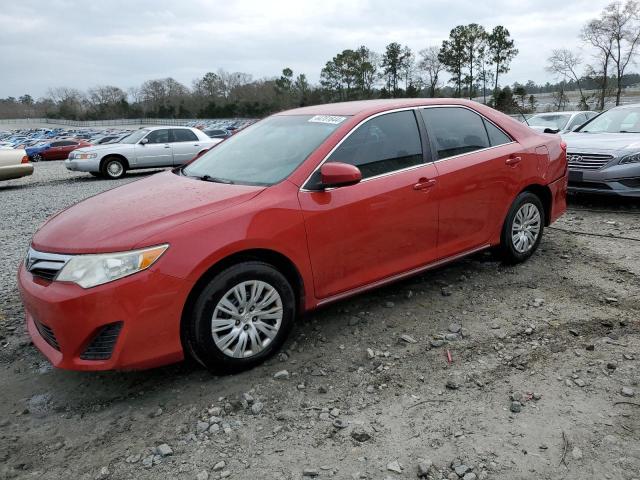 4T4BF1FK3DR318717 - 2013 TOYOTA CAMRY L RED photo 1