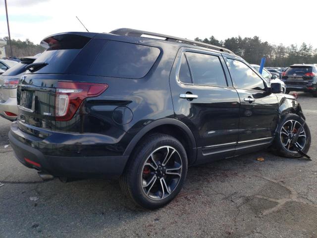 1FM5K8GT9EGB82953 - 2014 FORD EXPLORER SPORT BLACK photo 3