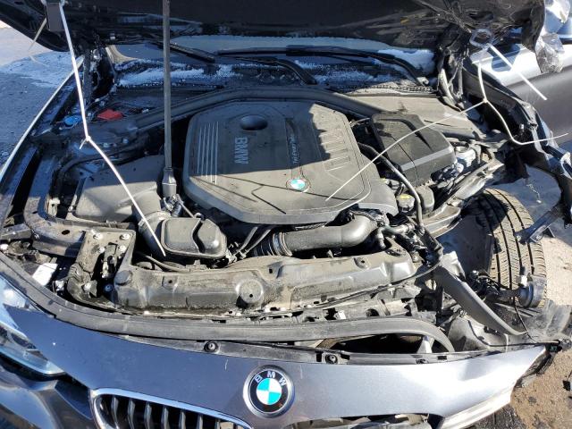 WBA8B7C58JA938043 - 2018 BMW 340 XI GRAY photo 11