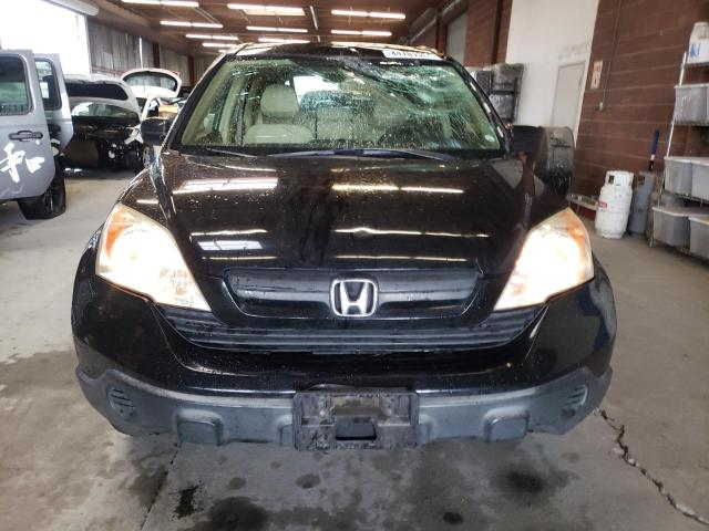 JHLRE38327C052931 - 2007 HONDA CR-V LX BLACK photo 5