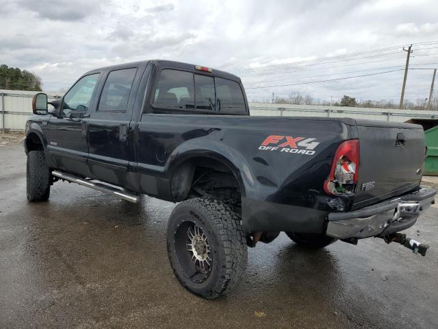 1FTNW21P64EA94728 - 2004 FORD F250 SUPER DUTY BLACK photo 2