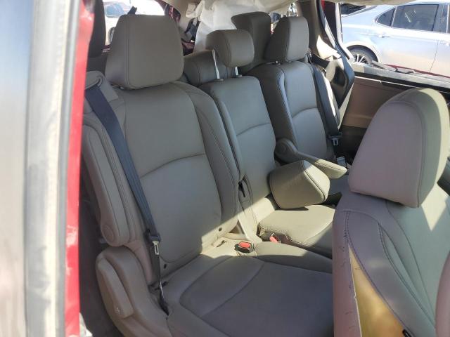 5FNRL6H78NB034327 - 2022 HONDA ODYSSEY EXL RED photo 11