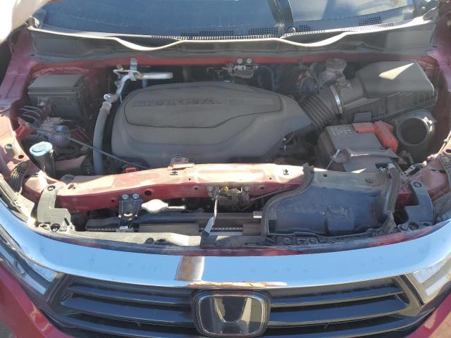 5FNRL6H78NB034327 - 2022 HONDA ODYSSEY EXL RED photo 12