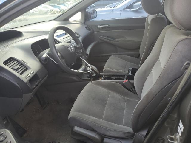 2HGFA16567H302139 - 2007 HONDA CIVIC LX GRAY photo 7