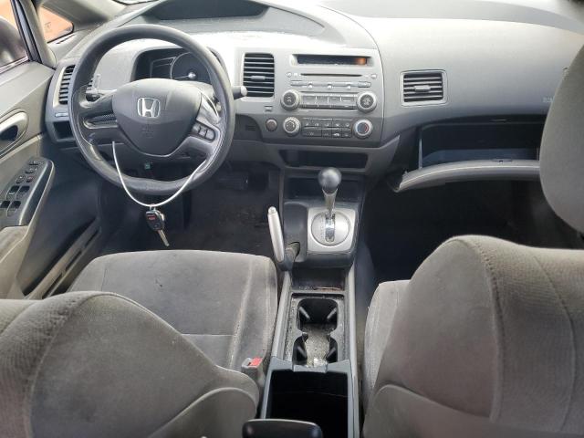 2HGFA16567H302139 - 2007 HONDA CIVIC LX GRAY photo 8