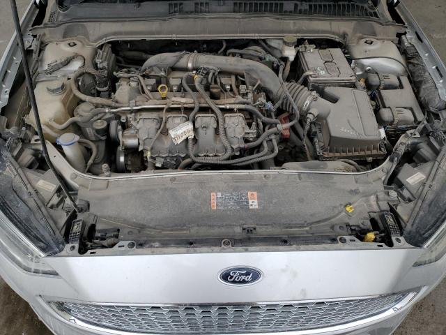 3FA6P0D96KR187011 - 2019 FORD FUSION TITANIUM ვერცხლისფერი ფოტო 11