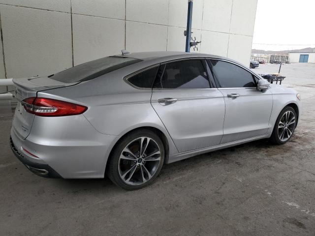 3FA6P0D96KR187011 - 2019 FORD FUSION TITANIUM ვერცხლისფერი ფოტო 3