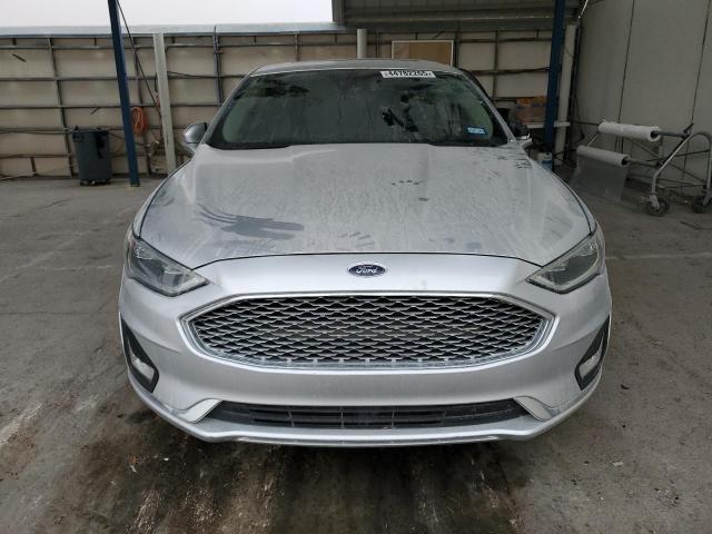 3FA6P0D96KR187011 - 2019 FORD FUSION TITANIUM ვერცხლისფერი ფოტო 5