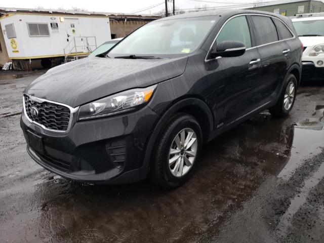 5XYPGDA31KG542098 - 2019 KIA SORENTO L BLACK photo 1