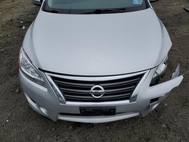 3N1AB7AP7EY320905 - 2014 NISSAN SENTRA S GRAY photo 11