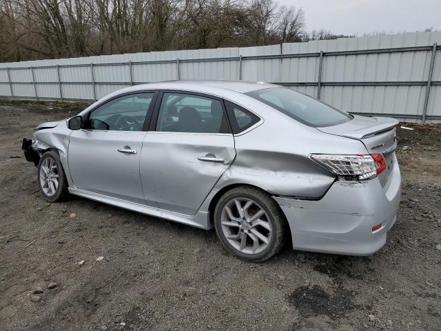 3N1AB7AP7EY320905 - 2014 NISSAN SENTRA S GRAY photo 2