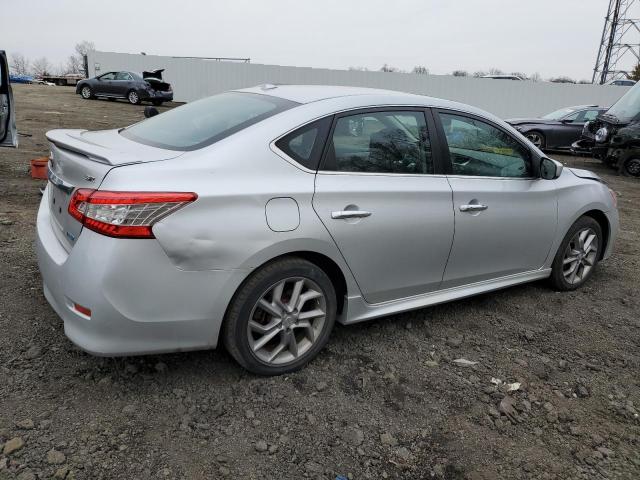 3N1AB7AP7EY320905 - 2014 NISSAN SENTRA S GRAY photo 3