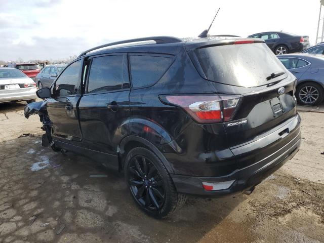 1FMCU0GD7JUC45622 - 2018 FORD ESCAPE SE BLACK photo 2