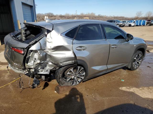 JTJBARBZ8J2175024 - 2018 LEXUS NX 300 BASE ვერცხლისფერი ფოტო 3