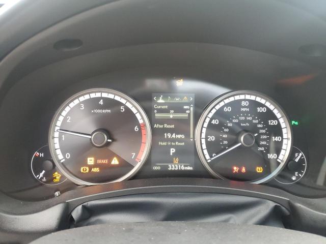 JTJBARBZ8J2175024 - 2018 LEXUS NX 300 BASE ვერცხლისფერი ფოტო 9