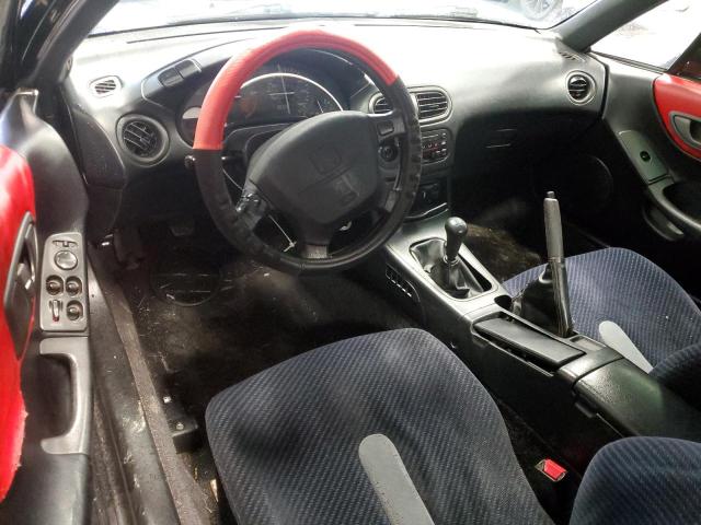 JHMEG1146PS008030 - 1993 HONDA CIVIC DEL SOL S BLACK photo 8
