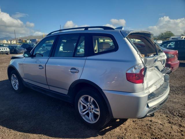 WBXPA93496WD26664 - 2006 BMW X3 3.0I SILVER photo 2