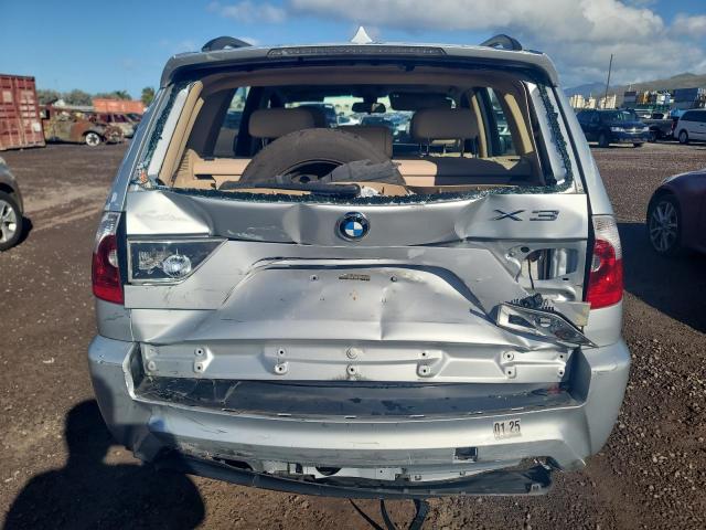 WBXPA93496WD26664 - 2006 BMW X3 3.0I SILVER photo 6