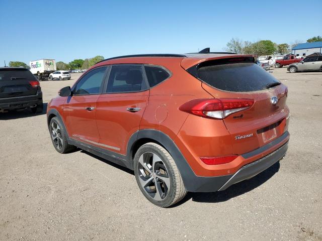 KM8J33A28GU154337 - 2016 HYUNDAI TUCSON LIMITED ORANGE photo 2