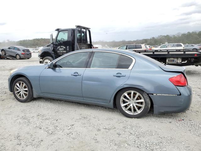 JNKCV61E29M311364 - 2009 INFINITI G37 BASE BLUE photo 2