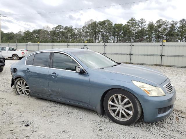 JNKCV61E29M311364 - 2009 INFINITI G37 BASE BLUE photo 4